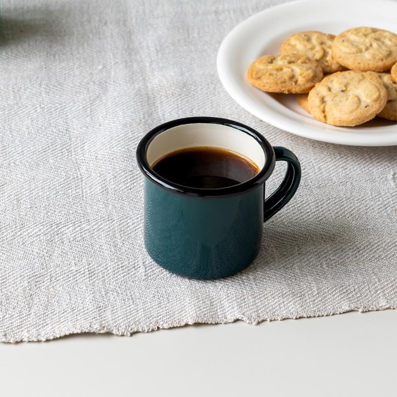 Enamel Espresso Mug