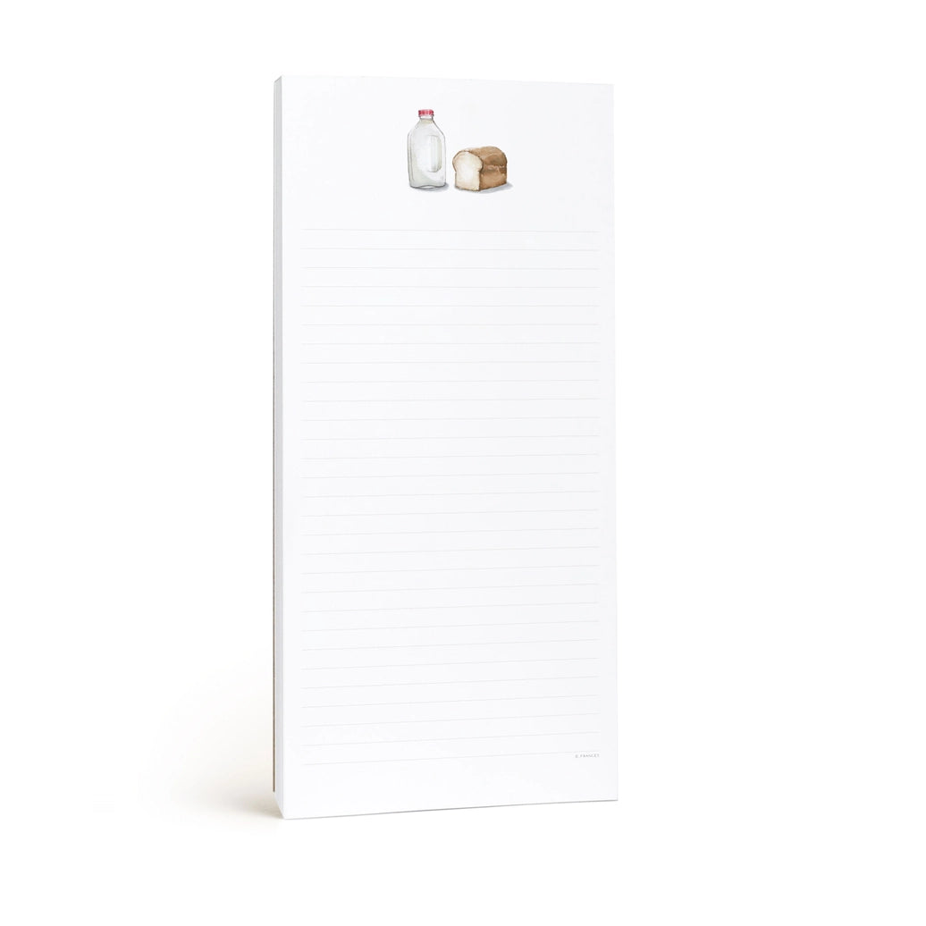 Milk & Bread Lined Notepad