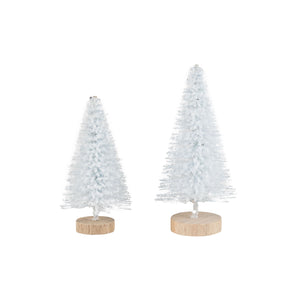 Frosted Pastel Bottle Brush Tree