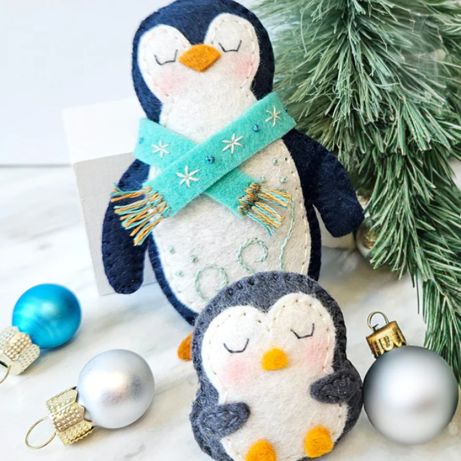 Locally Made Felt Ornaments (Assorted)