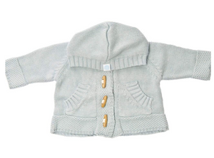Knitted Baby Hoodie