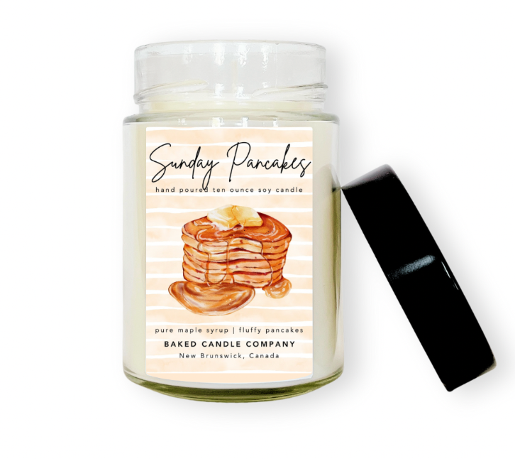 Sunday Pancakes | Baked Candle Co.