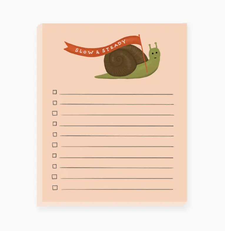 Slow & Steady Notepad