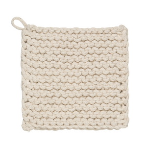 Chunky Knit Crochet Potholders