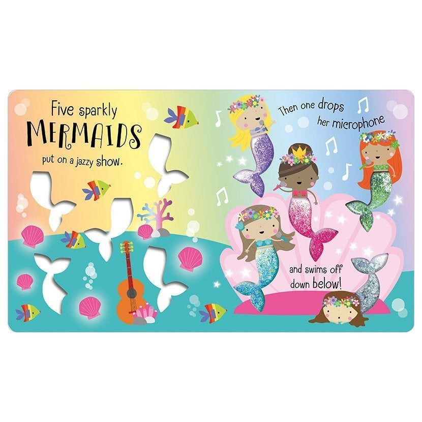 Five Sparkly Mermaids - Book
