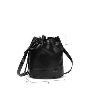 Amber Vegan Leather Bucket Bag (4 Colours)
