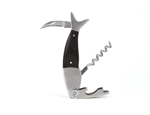 Dark Oak Wood Fish Corkscrew