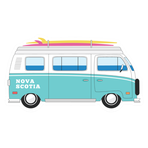 Assorted Nova Scotia Travel Stickers (POS ONLY)