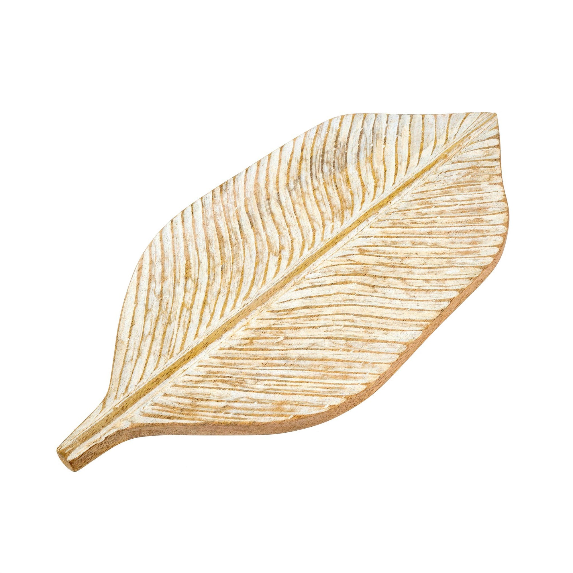 Carved Leaf Board (Medium)
