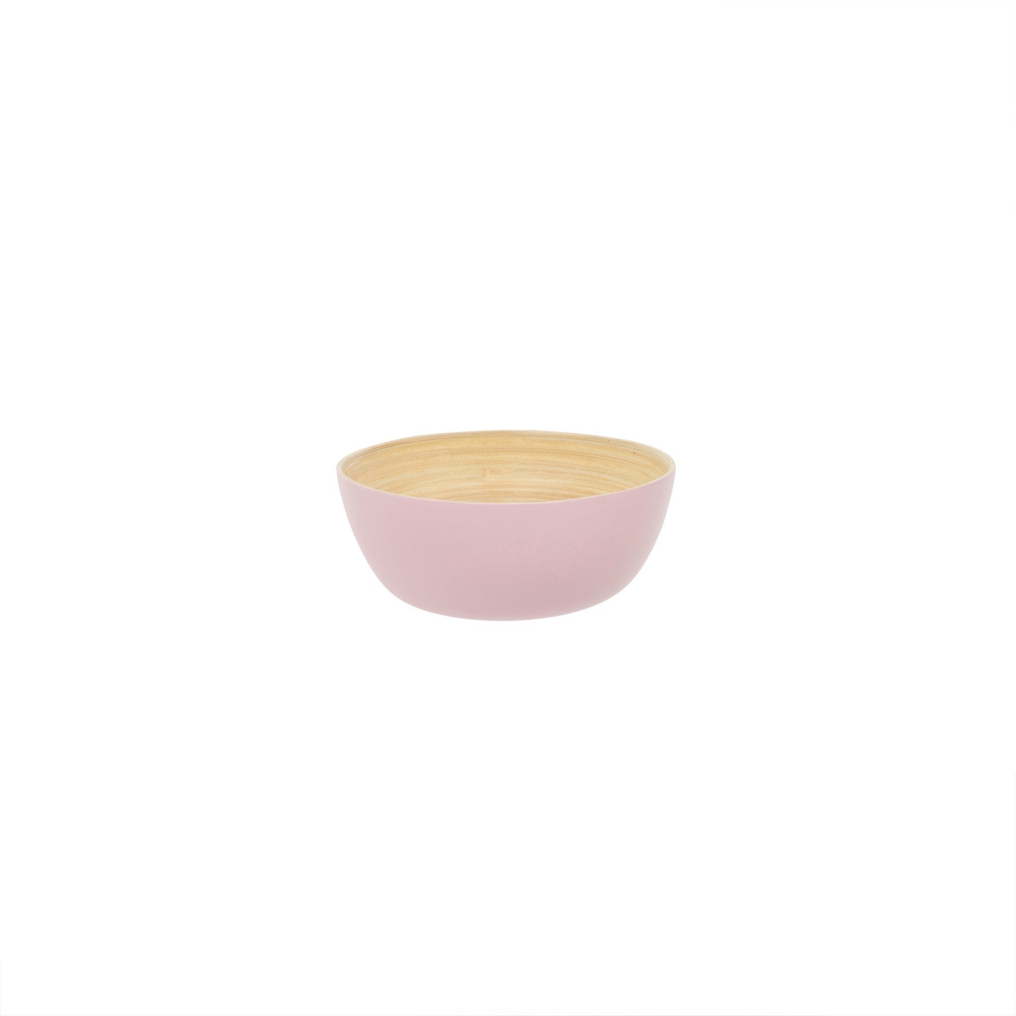 Pink  Bamboo Bowl