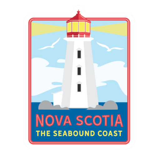 Assorted Nova Scotia Travel Stickers (POS ONLY)