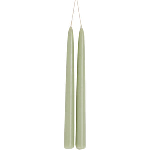 Assorted Pair of Coloured Dipped Danish Taper Candles