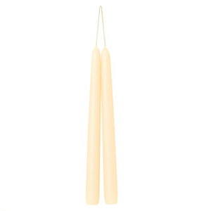 Assorted Pair of Coloured Dipped Danish Taper Candles