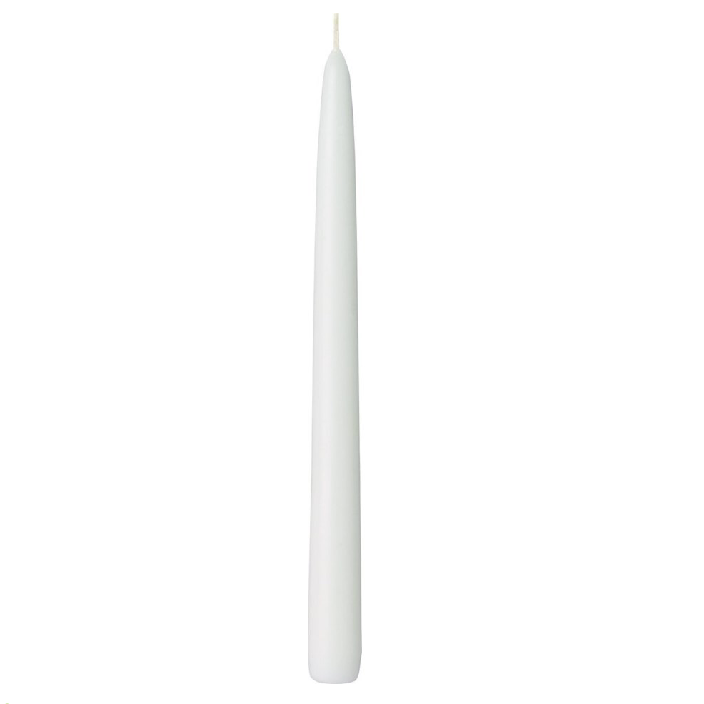 Assorted Pair of Coloured Dipped Danish Taper Candles