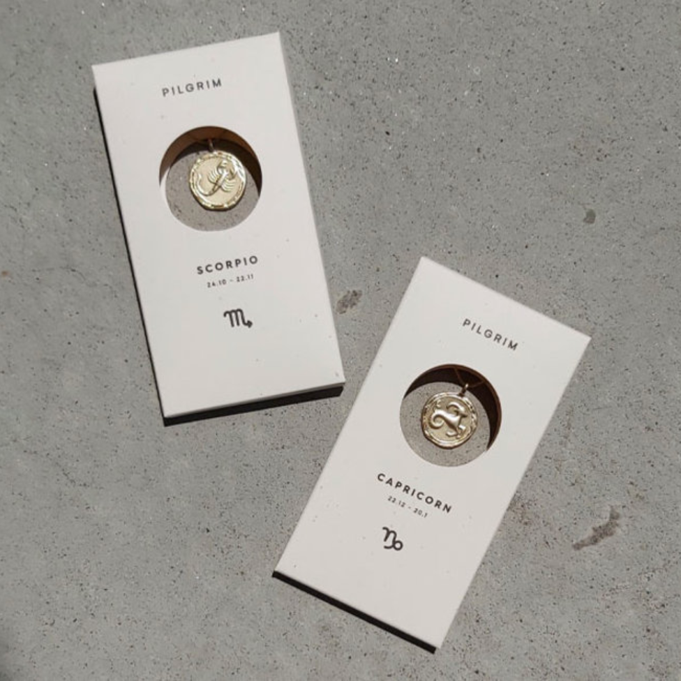 Horoscope & Constellation Coin Necklaces