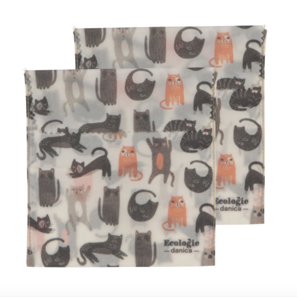 Beeswax Wraps Set/2 - Sandwich Bags