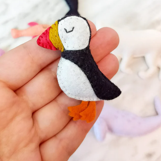 Locally Made Felt Ornaments (Assorted)