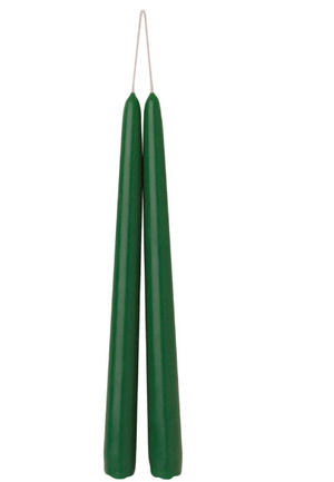 Assorted Pair of Coloured Dipped Danish Taper Candles