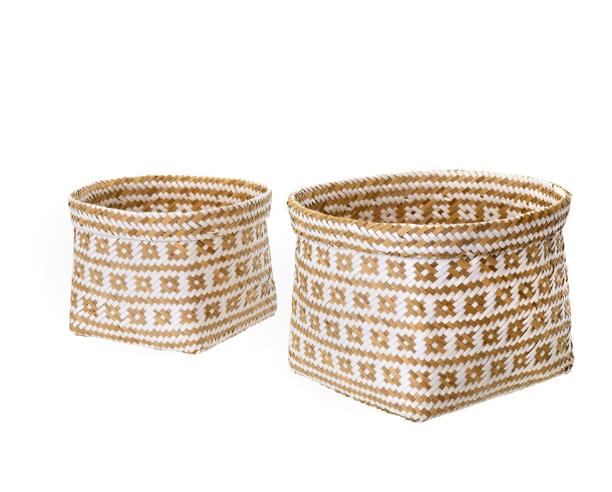 Cleo Seagrass Baskets (2 Sizes)