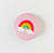 Rainbow Button Pin