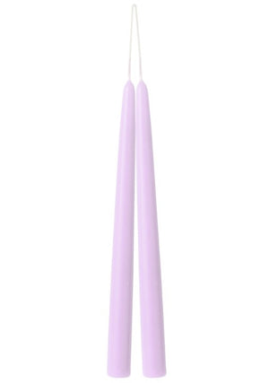 Assorted Pair of Coloured Dipped Danish Taper Candles