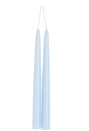 Assorted Pair of Coloured Dipped Danish Taper Candles