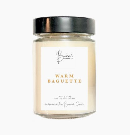 Warm Baguette | Baked Candle Co.