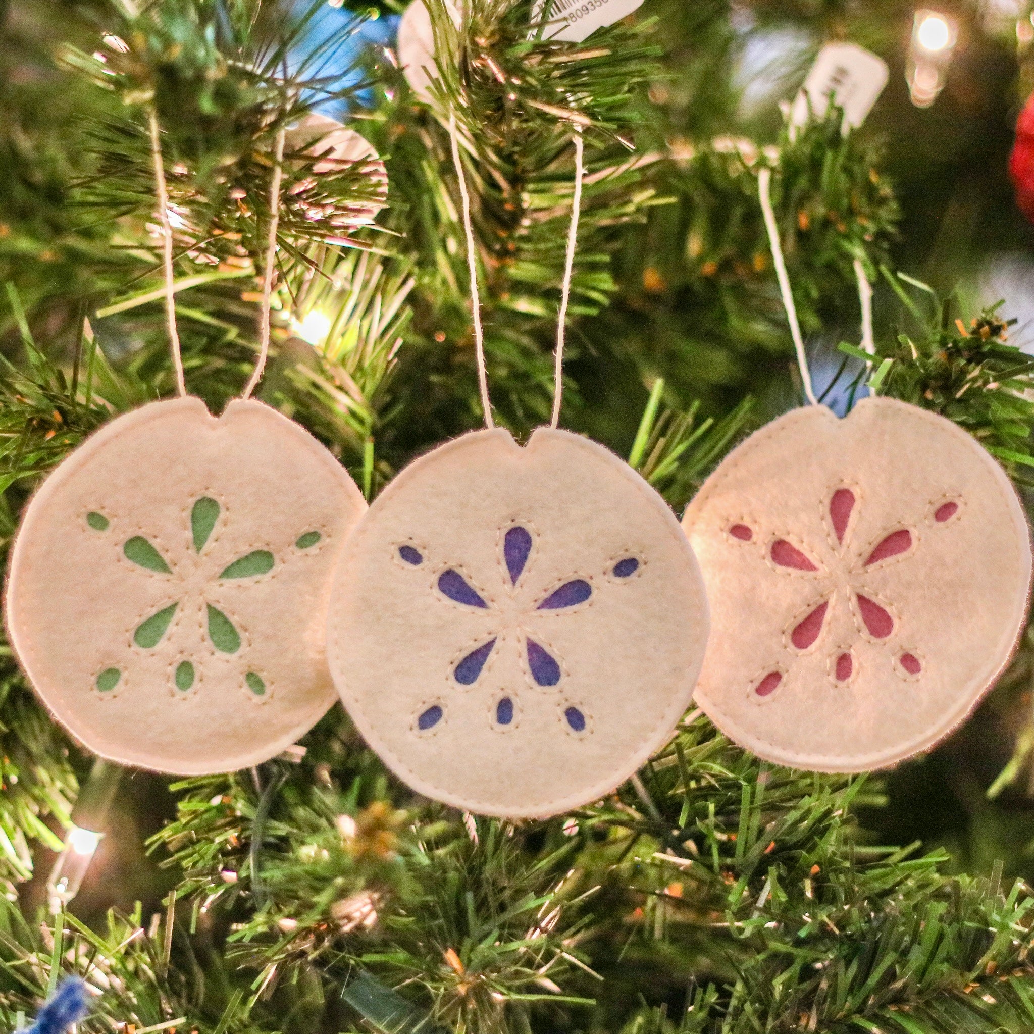 Locally Made Felt Ornaments (Assorted)