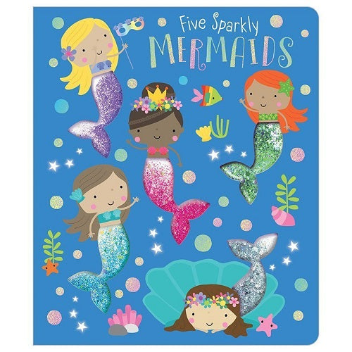 Five Sparkly Mermaids - Book