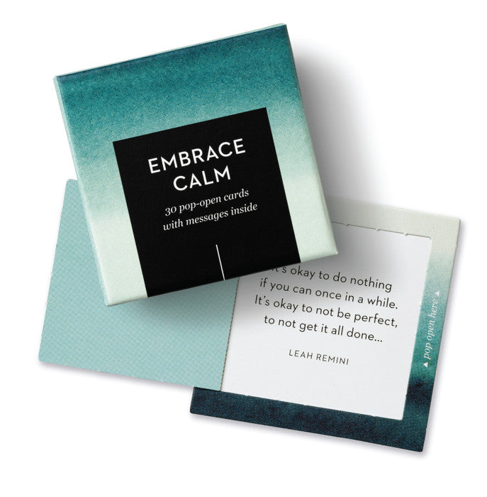 Embrace Calm - Pop up Cards