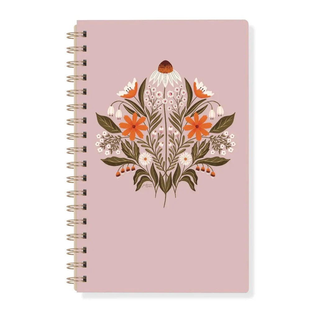 Meadow Flower Spiral Notebook