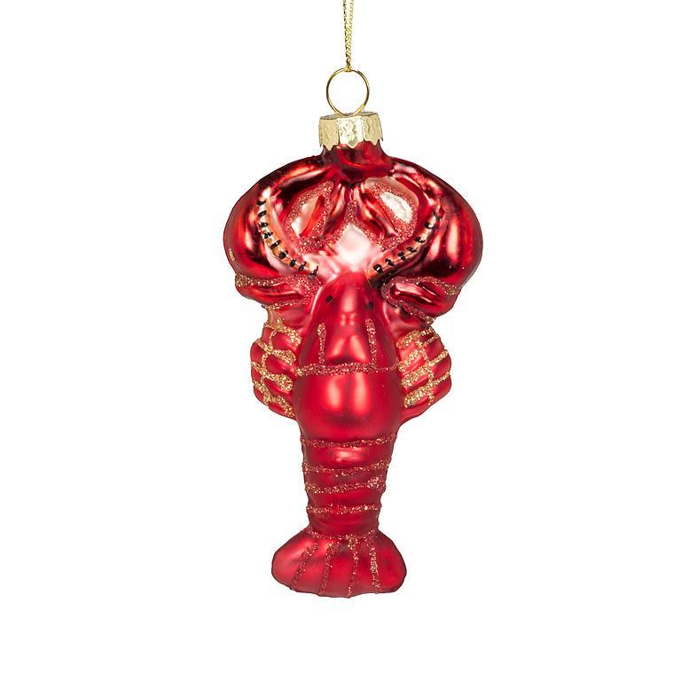 Glass Lobster Ornament