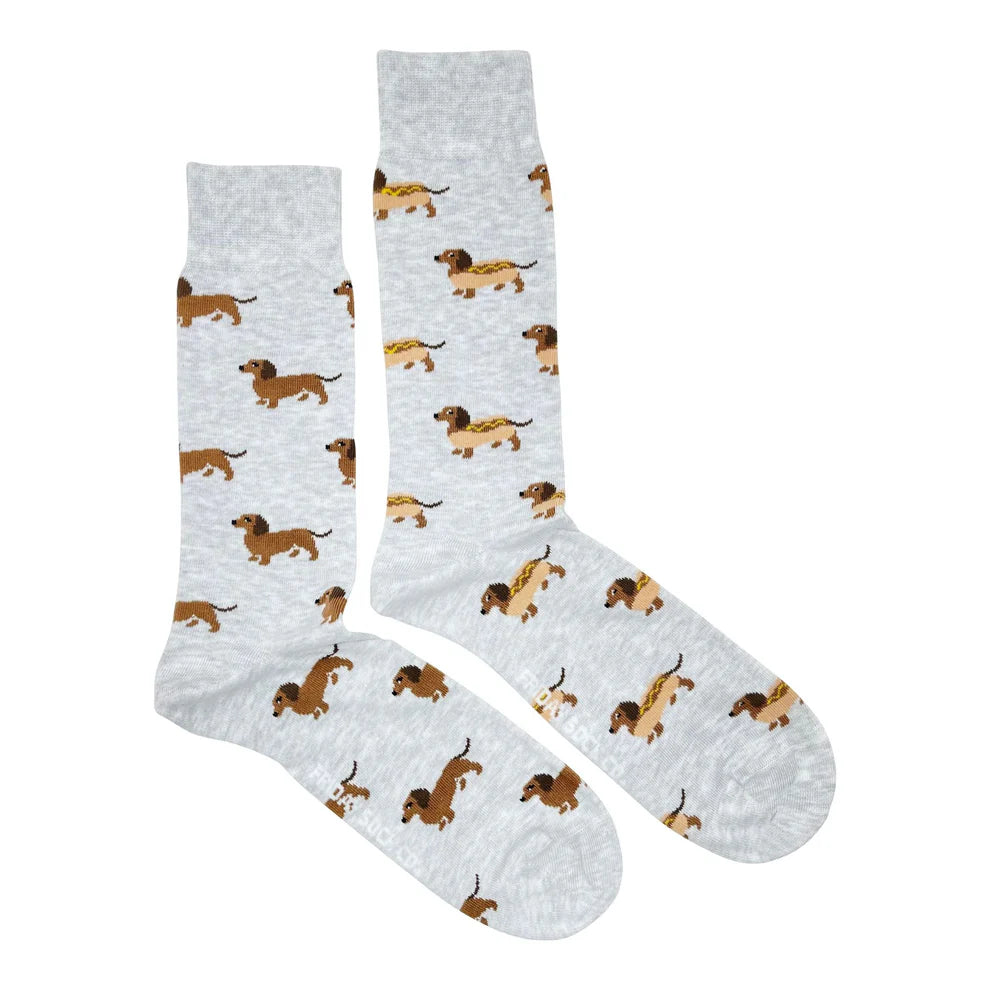 Men's Weiner Dog Socks