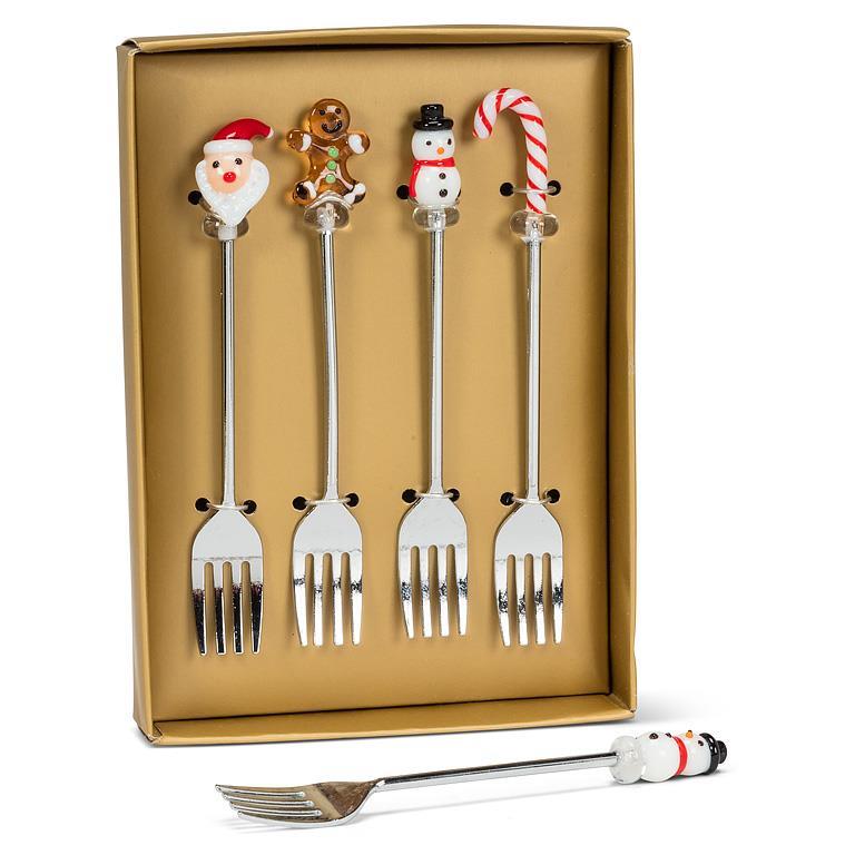 Holiday Icon Cocktail Forks