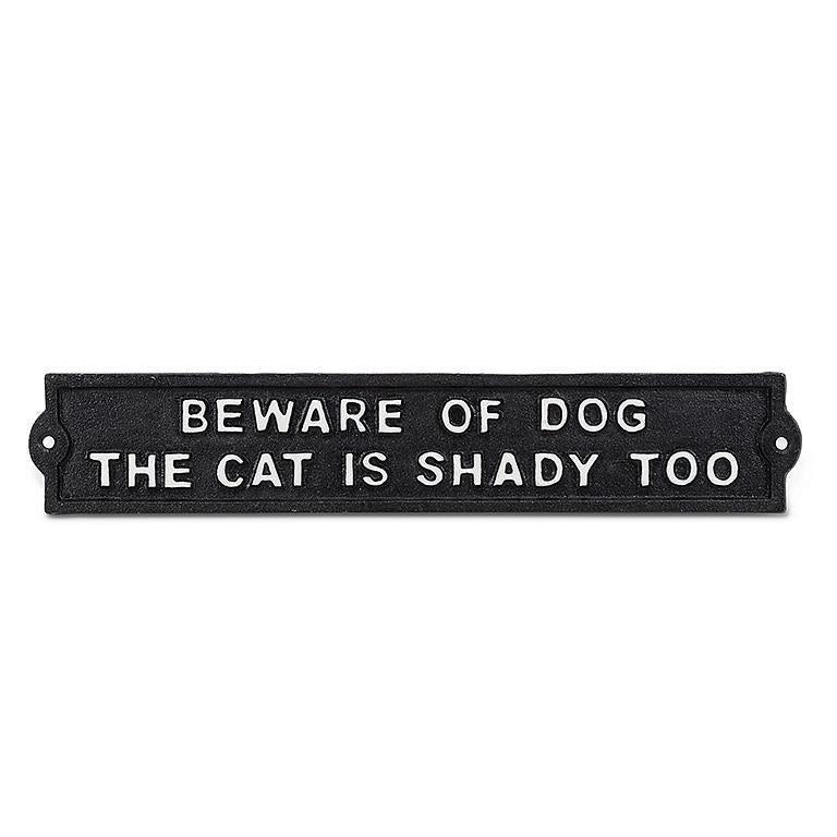 Beware of Dog & Cat Sign