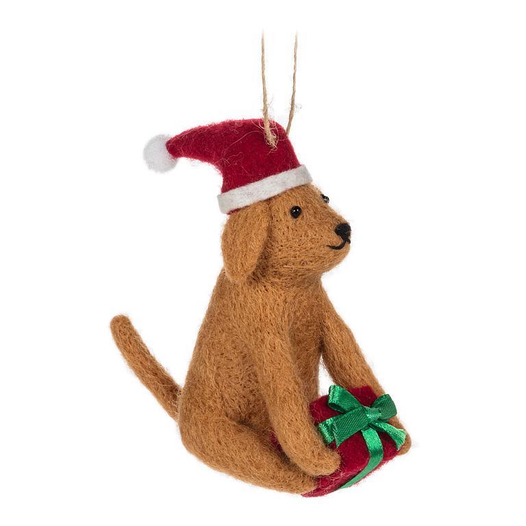 Christmas Dog Ornament