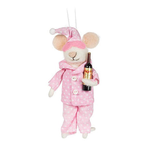 Pajama Mouse Ornament