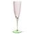 Flower Look Flute Glass