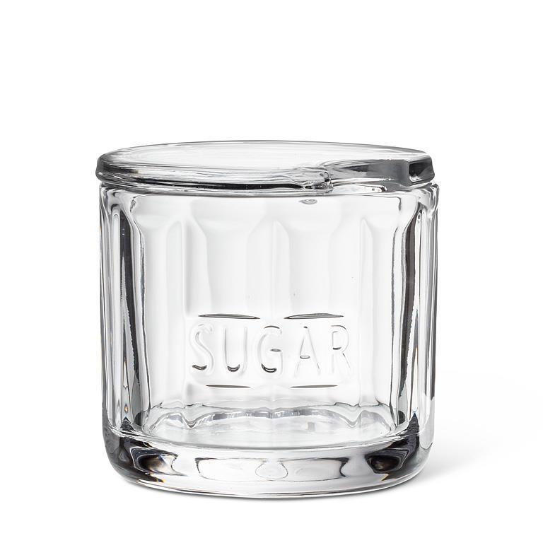 Classic Glass Sugar Bowl With Lid
