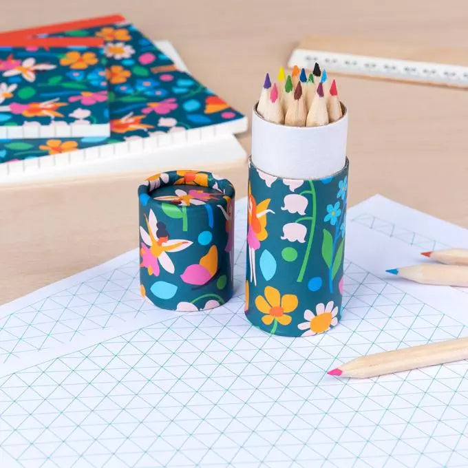 Fairies In The Garden - Coloured Pencil Tube