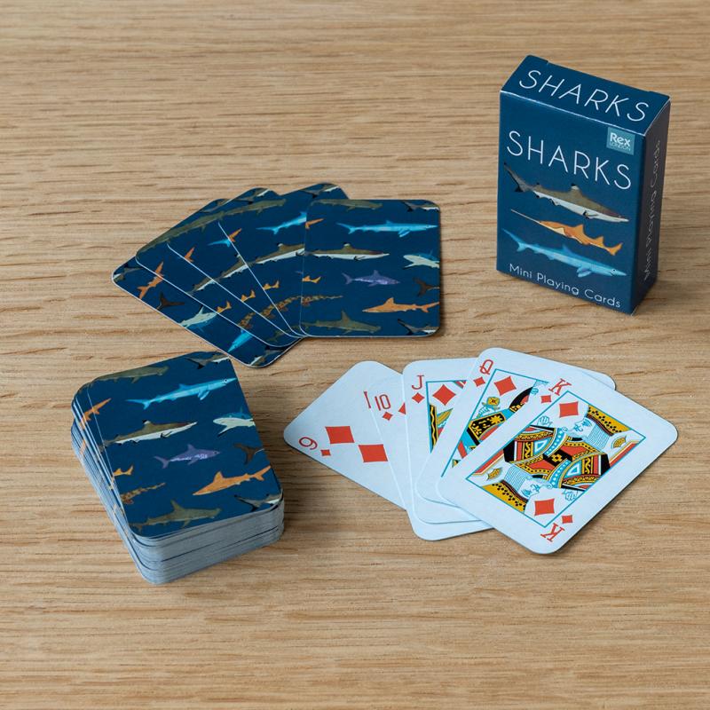 Playing Cards - Sharks