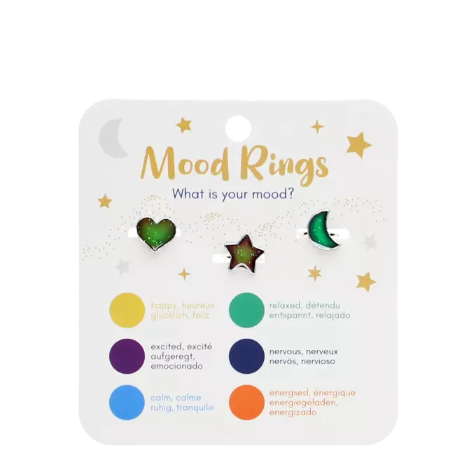 Set Of 3 Mood Rings