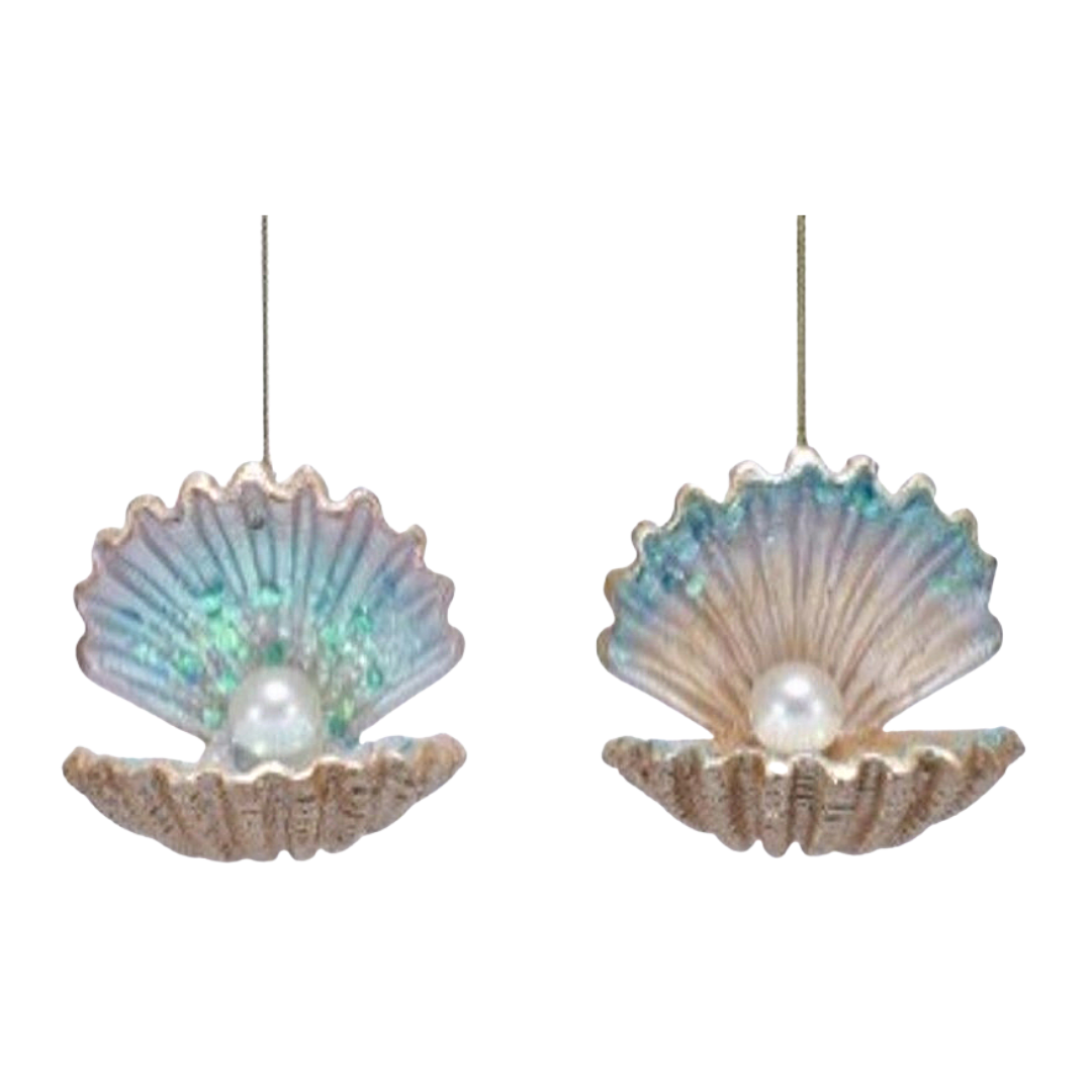 Resin Clam Ornament