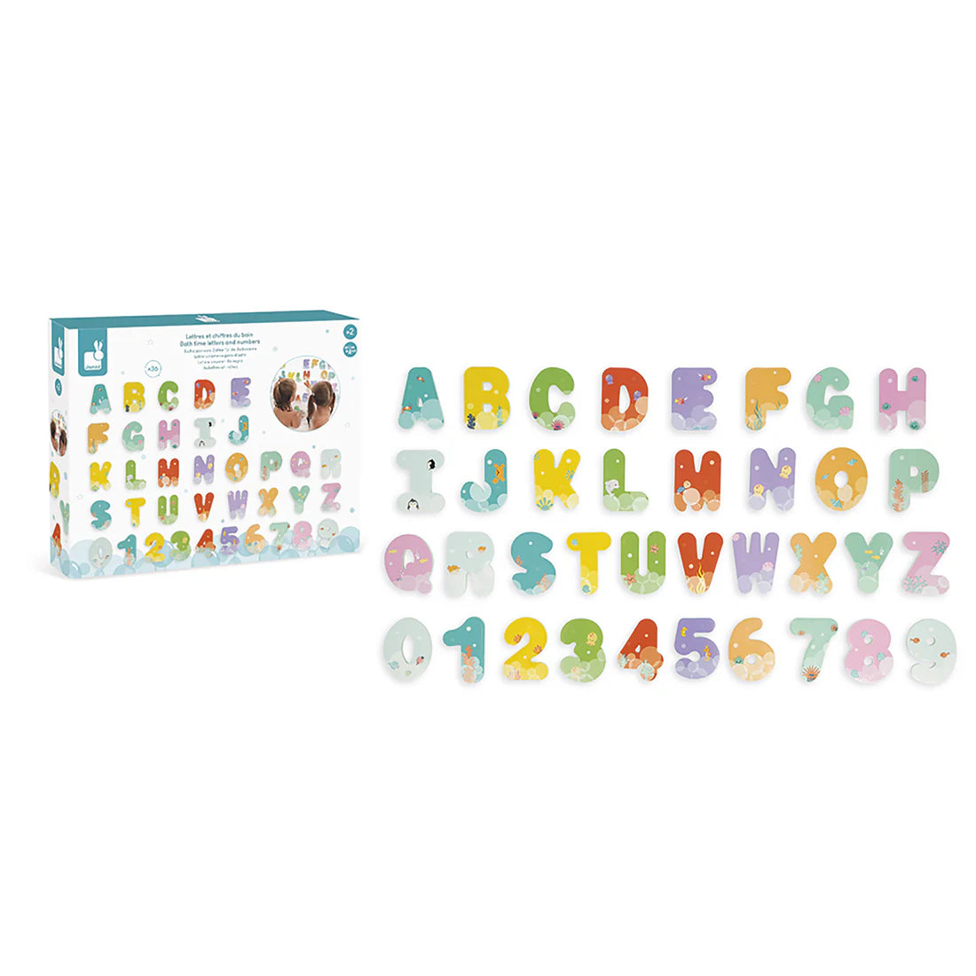Bath Time Letters & Numbers