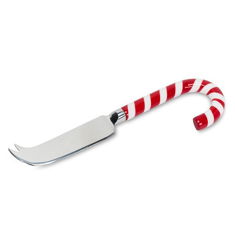 Candy Cane Handle Cheese Knife