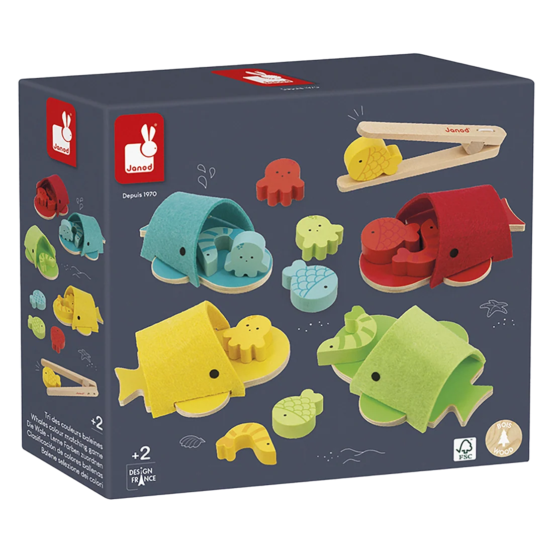 Whales Colour Matching Game