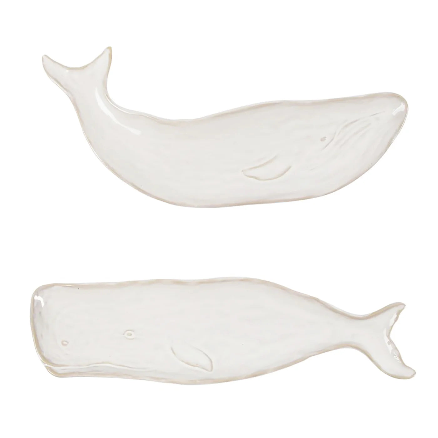 Whale True Ocean Stoneware Seving Plate