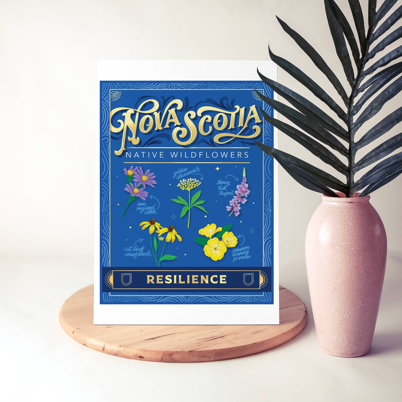 Nova Scotia Native Wildflowers (Resilience) 8x10 Print