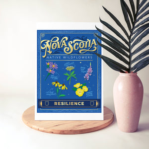 Nova Scotia Native Wildflowers (Resilience) 8x10 Print