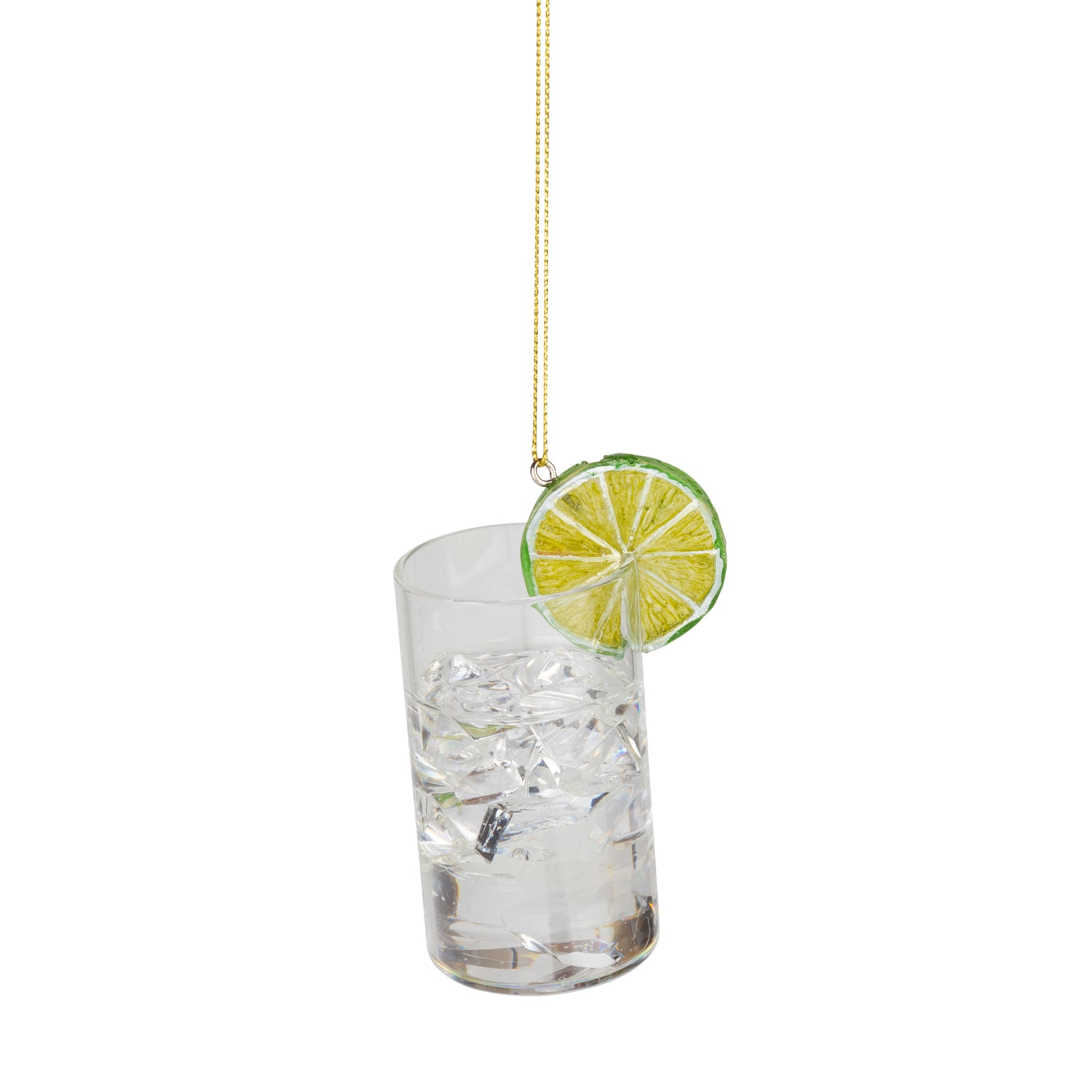 Glass Gin & Tonic Ornament